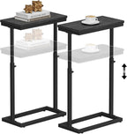 TUTOTAK End Table, Side Table, Tall Couch Table, Sofa Table, Living Room - Image 7