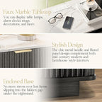 Fluted Nightstand Set of 2 - Image 6