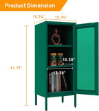 Slim Metal Storage Cabinet - Image 3