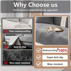 Premium Chenille Sofa Cushion Covers，Upgraded Anti-Slip Sectional Couch - Image 4