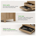 WOOVIVS End Table Set of 2 - Image 7