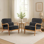 Karl home Mid Century Modern Accent Chair - Image 7