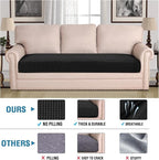 H.VERSAILTEX Super Stretch Individual Seat Cushion Covers Sofa Covers Couch - Image 2