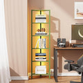 TUTOTAK Corner Shelf with LED Light, 6-Tier Corner Bookshelf by ChoosetutotakFurnitureBuildYourCozyHome