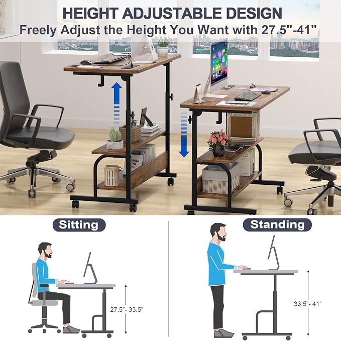 Armocity Rolling Standing Desk - Image 6