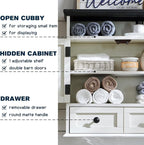 ACCOHOHO Bathroom Wall Cabinet, Farmhouse 24" Wide Medicine Cabinet - Image 3