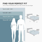 Bedsure Soft Light Blue Throw Blanket - Image 6