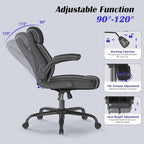 AnyGod 1Pcs Office Chair for Men Women Home Office Pu Leather High Back 360 - Image 6