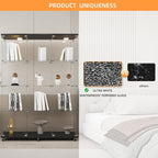 LFT HUIMEI2Y Glass Display Cabinet 12 Shelves - Image 7