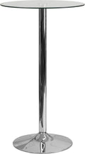 Flash Furniture Kenneth Commercial 23.5" Round Tempered Glass Table by FlashFurniture