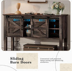 LUXOAK Farmhouse Entryway Table - Image 5