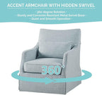 Martha Stewart London Swivel Chair - Image 4
