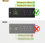 Slim Charging End Table with Storage - Image 4