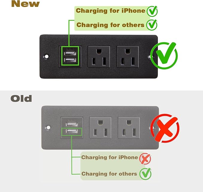 Slim Charging End Table with Storage - Image 4