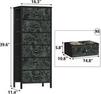 Furnulem Vertical Dresser for Bedroom, Tall Storage Tower Unit and Chest - Image 2