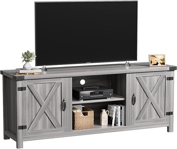 YESHOMY Modern Farmhouse TV Stand - Image 6