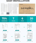 SERWALL Outdoor Potting Bench - Image 6