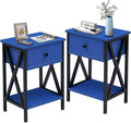 VECELO Nightstands Set of 2, Modern Bedside End Tables, Night Stands by VECELO