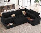 Belffin Modular Sectional Sleeper Sofa - Image 3