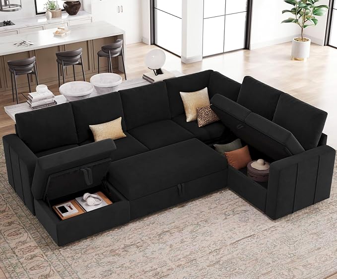 Belffin Modular Sectional Sleeper Sofa - Image 3