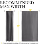 NICETOWN Blackout Curtain Panels - Image 8