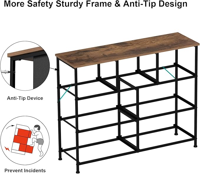 Tohomeor Dresser with Drawers for Bedroom Chest of Drawers Fabric Dresser for - Image 6