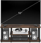 Furinno Turn-S-Tube TV Stand, 3-Tier Toolless Assembly Entertainment Center - Image 5
