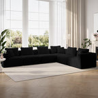 Novilla 141" Modular Sectional Sofa, Modern Cloud Sectional Couch by Novilla