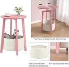 sthmec Small Round Side End Table - Image 7