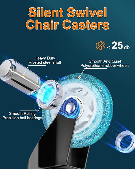 RidRed Gaming Chair Wheels - Image 2