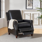HULALA HOME Genuine Leather Manual Recliner Chair - Image 6