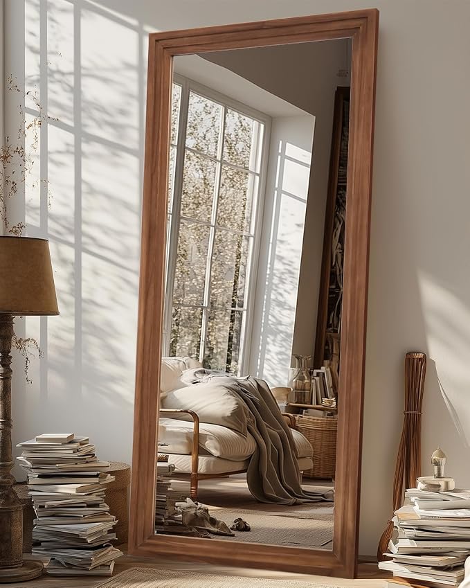 Full Length Mirror, Oversized Stand Up Mirrors Large Wall Mirrors, Wall Mounted - Image 2