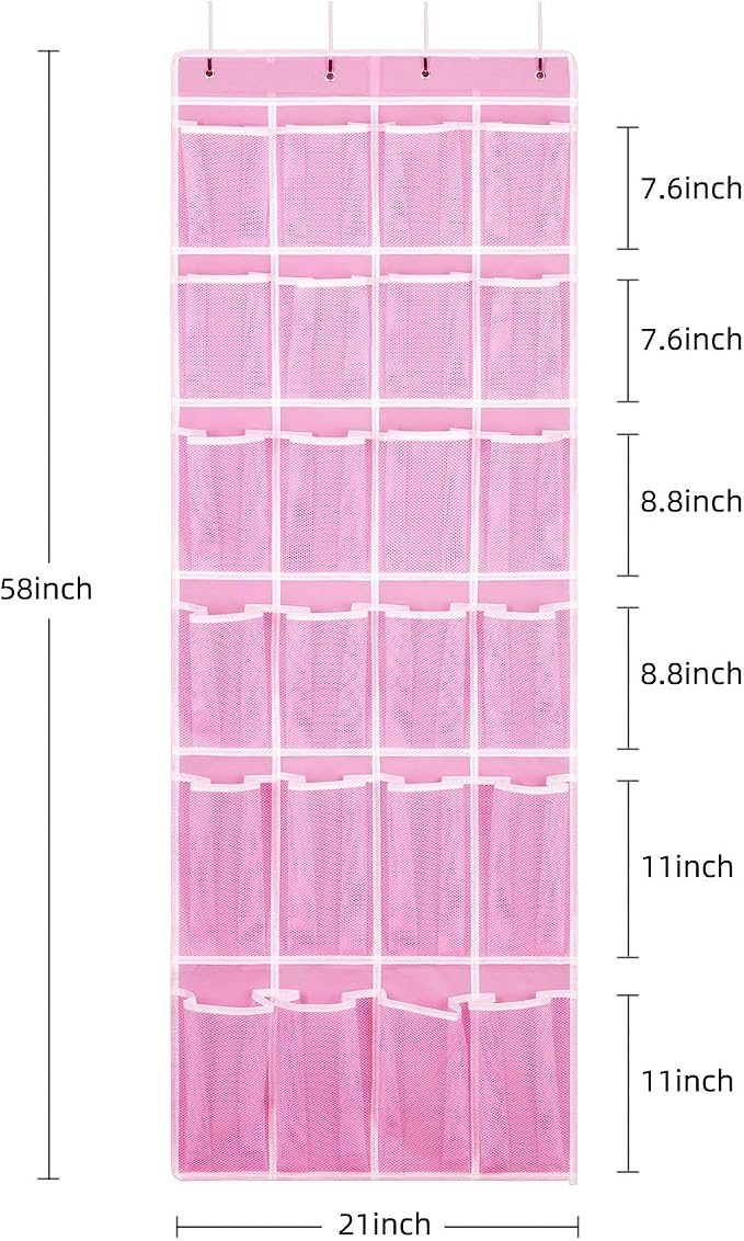 SAVERHO Hanging Shoe Organizer, Over The Door Shoe Organizer - Image 2