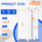 GAIOUS 75.2" Tall Metal Storage Cabinet - Image 2