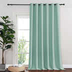 NICETOWN Blackout Sliding Glass Door Curtains, Room Darkening Thermal Insulated by NICETOWN
