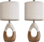 OYEARS Boho Table Lamps Bedroom Living Room Set 2, Suitable - Image 6