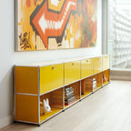 Modern Storage Cabinet Sideboard Versatile Free-Standing Organizer Cabinets - Image 7