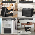 Storage Ottoman Foot Rest Stool - Image 5