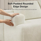 Novilla L-Shape Sectional Couches - Image 18