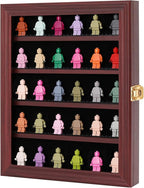 VERANI Minifigures Miniature Display Case Collectibles Display Box Wall Mount by VERANI