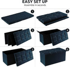 YOUDENOVA 30 Inches Folding Ottoman - Image 6