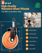 RidRed Gaming Chair Wheels - Image 2