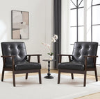 Bonzy Home Mid Century Modern Accent Chairs Set of 2 by BonzyHome