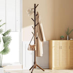 Pipishell Sturdy Wooden Coat Tree - Image 7
