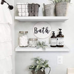 QEEIG Floating Shelves for Wall 23.6" Long - Image 2