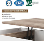 Shintenchi Coffee Table, Lift Top Coffee Table - Image 6