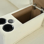 Ball & Cast 105.5" L-Shaped Sectional Sofa Bed - Image 9