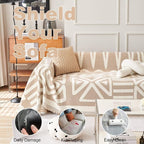 VClife Boho Couch Cover, Washable Sofa Cover - Image 9