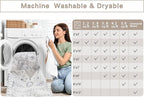 8x10 Washable Area Rugs for Living Room, Dining Room | Ultra Soft Faux Wool - Image 7