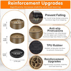 Furniture Risers Bed Risers Heavy Duty 1 inch, 2 inch, 3 inch, 4 inch Round - Image 3